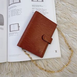 Louis Vuitton Epi Agenda PM & Multi Pochette Chain